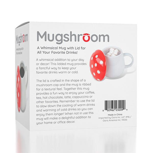 Mugshroom: Whimsical Mug w/ Lid Simple magazineracksdirect 