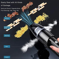 VacZoom: Mini Cordless Vacuum Simple magazineracksdirect 