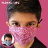 Quantum 2-Ply Cotton Kids Face Mask (Set of 3 Masks)