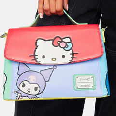 Sanrio's Hello Kitty & Friends: Color Block Crossbody Bag Simple magazineracksdirect 