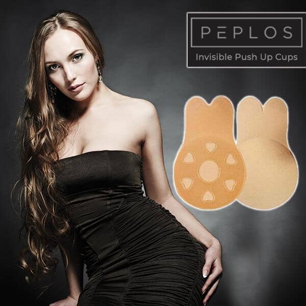 Boobs In A Box Silicone Breast Enhancers Inserts Reusable (Nude)- Extra  Large at  Women's Clothing store
