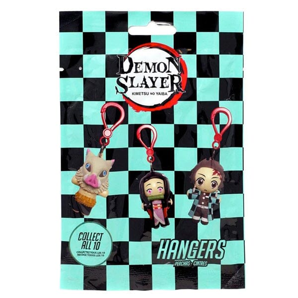 3D Demon Slayer Anime Character Clip Hanger Blind Bags (1pc) Simple magazineracksdirect NEW! Kimetsu No Yaiba 