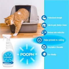 POOPH: Pet Odor & Stain Eliminator (32oz) Simple Showcase 