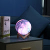 3D Touch Control Universe Moon Lamp