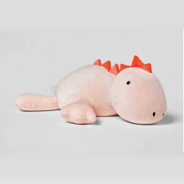 Weighted Plushie Dinosaur | Multiple Styles Simple Showcase Pink Dino 