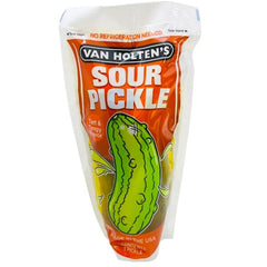 Van Holten's Pouched Pickles: Jumbo Size | Multiple Flavors Showcase Sour Pickle 