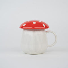 Mugshroom: Whimsical Mug w/ Lid Simple magazineracksdirect 