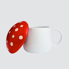 Mugshroom: Whimsical Mug w/ Lid Simple magazineracksdirect 