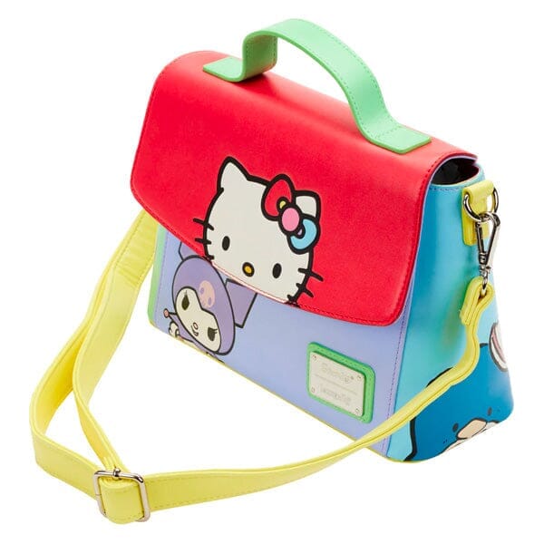 Sanrio's Hello Kitty & Friends: Color Block Crossbody Bag Simple magazineracksdirect 