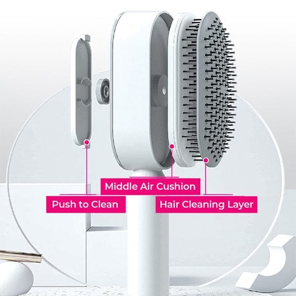 WOW ClickiClean: The Self-Cleaning Hairbrush | As Seen On Social! Simple Showcase 