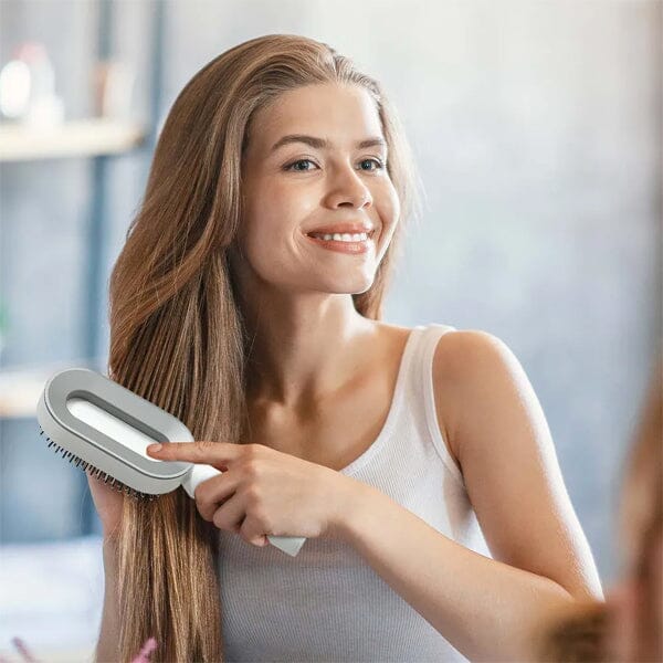 WOW ClickiClean: The Self-Cleaning Hairbrush | As Seen On Social! Simple Showcase 