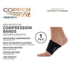 Copper Fit® Arch Relief Plus Orthotic Support Foot Compression Bands (1 Pair)