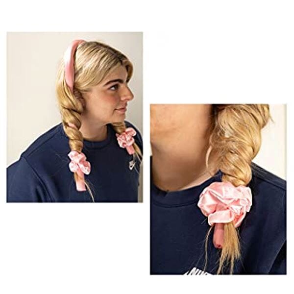 WOW Curlz Wrap | Heatless Satin Hair Curler | As Seen On Social Simple magazineracksdirect 