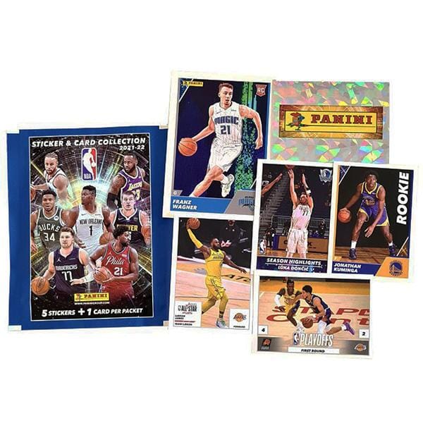 Panini NBA Sticker & Card Collection Packets magazineracksdirect 