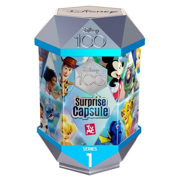 YuMe Official Disney 100 Surprise Mystery Capsules Blind Box with Rare  Disney and Pixar Figurines 2-Pack, Series 1 