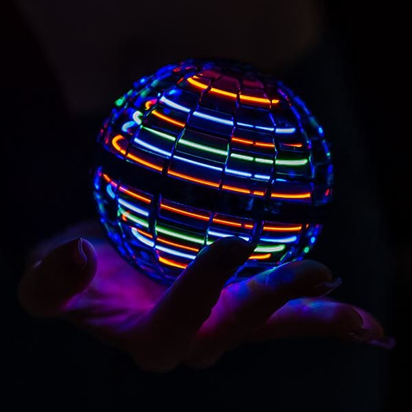 Jitter Drone Flying UFO Light-Up Boomerang Ball – Showcase