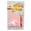 Fun Works Edible Paper Notepad w/ Candy Gel Pen | 24 Sheets