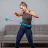 Quantum™ Hoop Health Deluxe - 360° Exercise Hoop W/ LCD Counter • Showcase