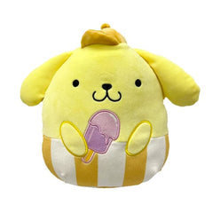 Squishmallows Plush Toys | 8" Hello Kitty & Friends Food Truck Collection | Pompompurin w/ Ice Cream Simple magazineracksdirect 