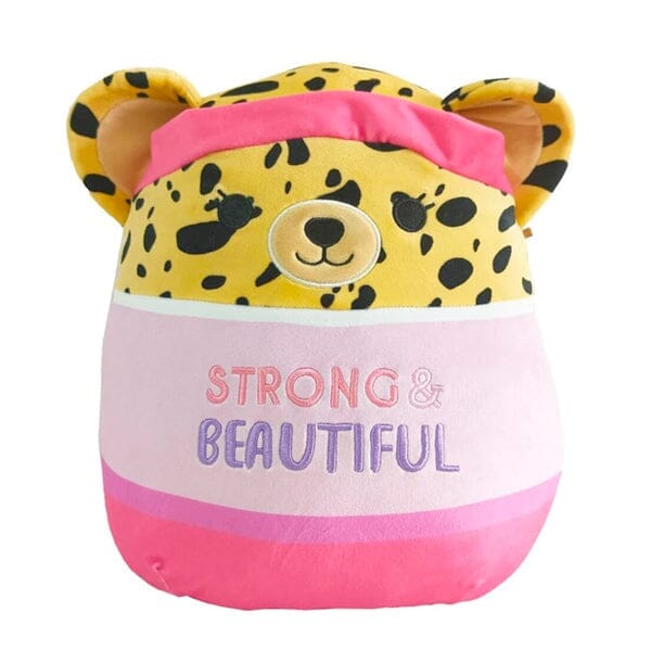 Squishmallows Super Soft Plush Toys | 8" Wellness Squad | Lexie The Cheetah Simple magazineracksdirect 