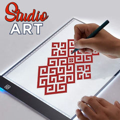 Studio Art LightBoard | LED Drawing/Tracing Board (A4) Simple Showcase 