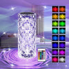 The RosaLumi | LED Crystal Rose Table Lamp | 16 Color Modes