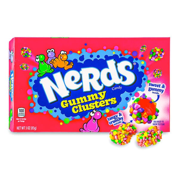 Nerds Gummy Clusters Theatre Box (3oz) Simple Showcase 