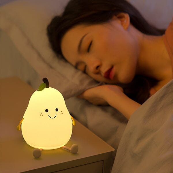 Peari: The Adorable Decorative Pear Night Light | 7 Color Modes Simple magazineracksdirect 