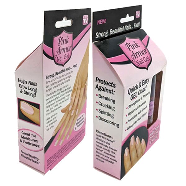 Pink Armor Nail Gel | Keratin Treatment For Long & Healthy Nails | As Seen On TV! Simple Showcase 