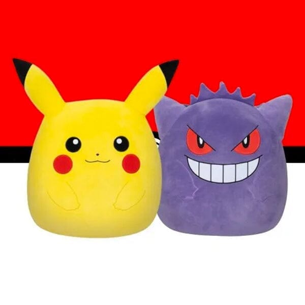 Squishmallows Super Soft Plush Toys | 10" Pokémon Squad | Gengar Simple magazineracksdirect 