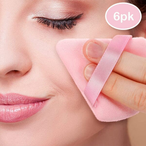 The T-Puff (6pk) | Reusable Triangular Double-Sided Makeup Blenders