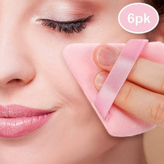 The T-Puff (6pk) | Reusable Triangular Double-Sided Makeup Blenders Simple magazineracksdirect 