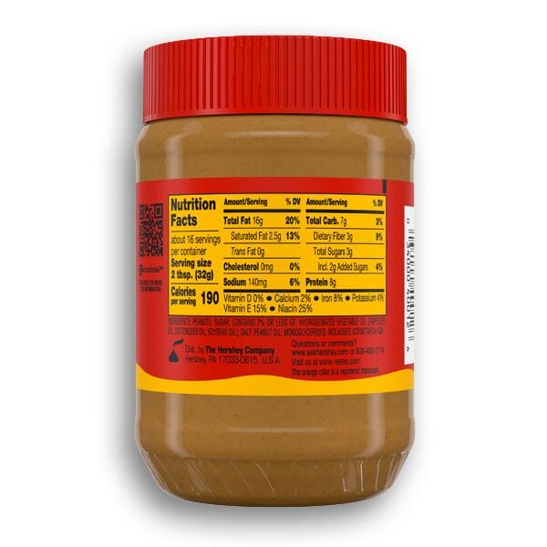 Reese's Creamy Peanut Butter Spread (18oz) Simple Showcase 