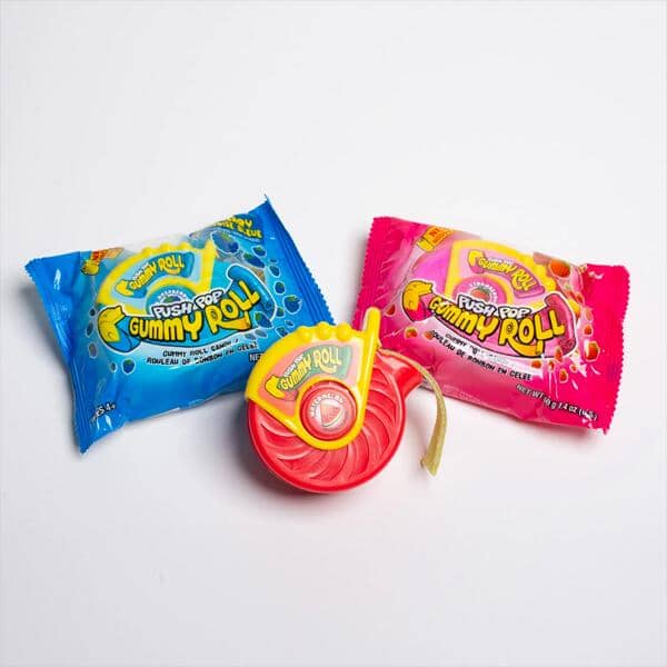 Push Pop Sour Gummy Rolls (1.4oz) | Multiple Flavours | Ships Assorted Simple magazineracksdirect 