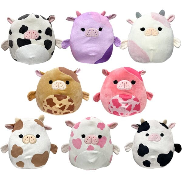 Squishmallows Plush Toys | 8" Seacow Squad | Mondy The Pink Spotted Seacow Simple magazineracksdirect 