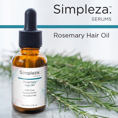 Simpleza™ Serums Rosemary Hair Oil (50mL) Simple magazineracksdirect 