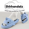 Shark Shhhandals Unisex Anti-Slip Pool Slides