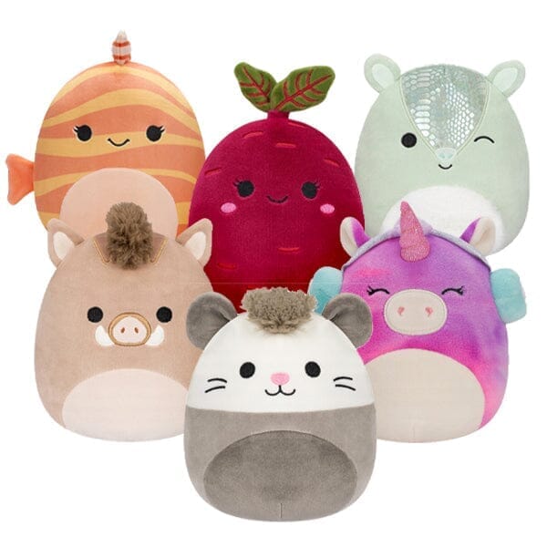 Squishmallows Plush Toys | 5" Little Plush Squad | Claudia The Beetroot Simple magazineracksdirect 