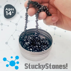 StuckyStones! | Magnetic Fidget Putty (500 Stones) Simple magazineracksdirect 