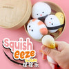 Squisheeze Sushi In A Basket Slow-Rise Squishies Fidget Toys (3pc)