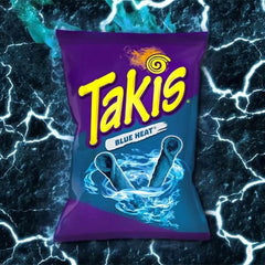 Takis Blue Heat Chips (4oz) | Limited Edition Simple Showcase 