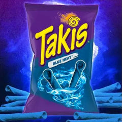 Takis Blue Heat Chips (4oz) | Limited Edition Simple Showcase 