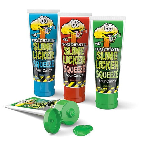 Toxic Waste: Slime Licker Squeeze | Multiple Flavors | Ships Assorted