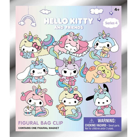 3D Hello Kitty & Friends Character Magnet Series 4 Blind Bags (1pc)